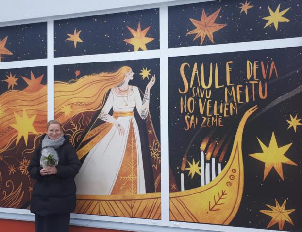Vides izstāde "Saule deva savu meitu no veļiem šai zemē"